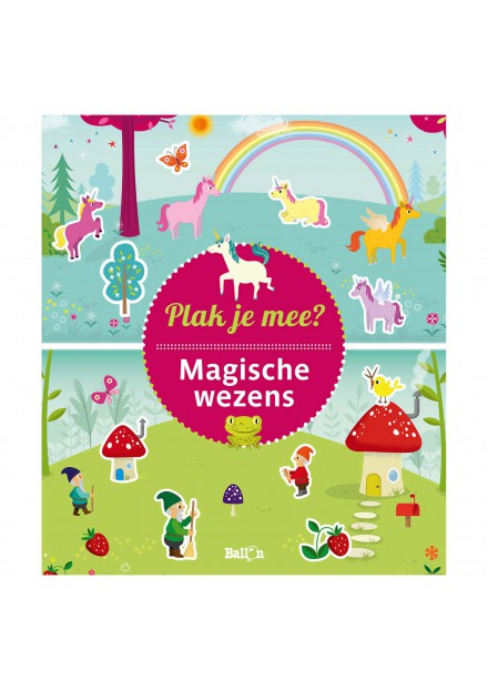 Boek plakboek magische wezens Boek plakboek magische wezens