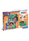 Clementoni Spel edukit 4 in 1 Dora The Explorer