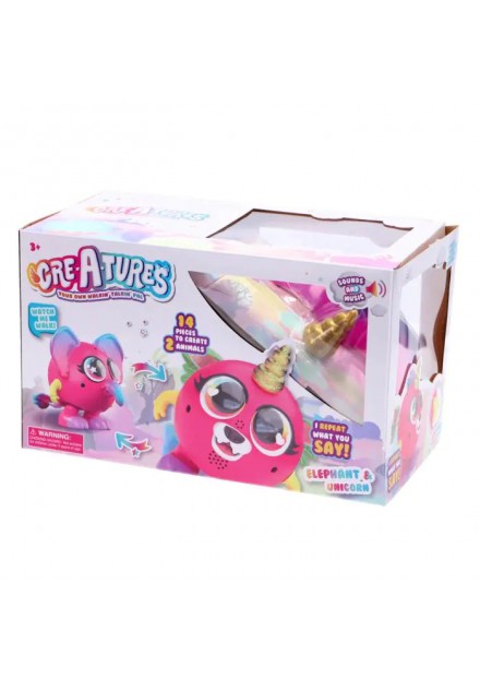 Crea-A-Tures Create Your Own Elephant & Unicorn rose