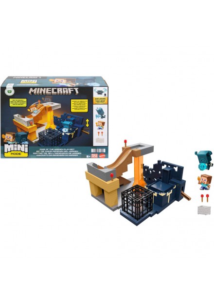 Minecraft Mini Mode Rise Of The Warden Playset Minecraft Mini Mode Rise Of The Warden Playset