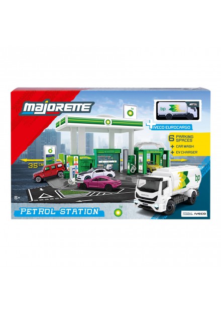 Tankstation BP 38x25x10 cm inclusief tankwagen