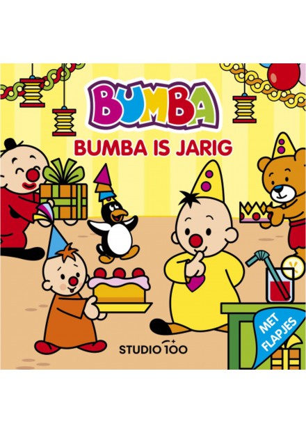 Bumba kartonboek met flapjes: Bumba is jarig