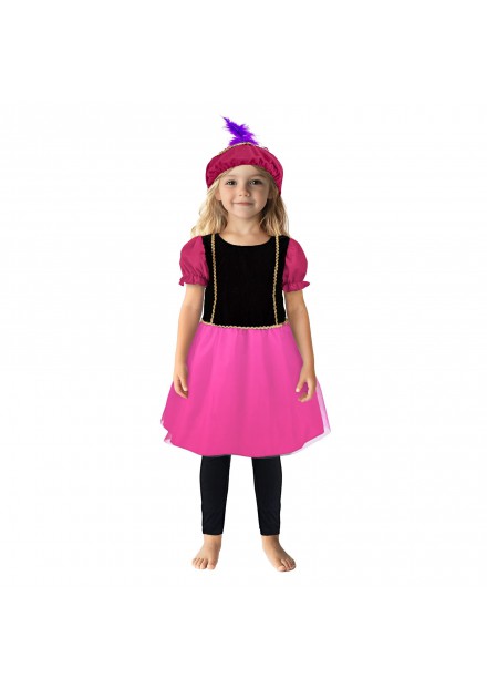 Pietenjurk Roze/Paars 98-104 Cm