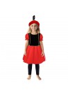 Pietenjurk Zwart/Rood 98-104 Cm