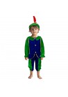 Pietenpak Groen/Blauw 98-104 Cm