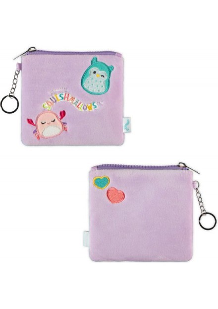 SQUISHMALLOWS PORTEMONNEE PURPLE SQUISHMALLOWS PORTEMONNEE PURPLE