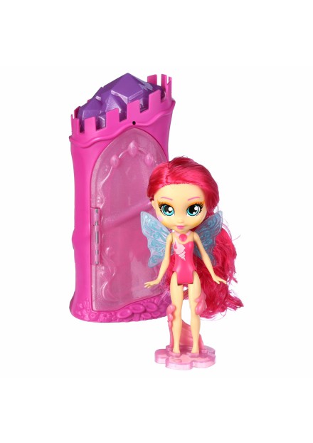 BRIGHT FAIRY FRIENDS CASTLE ROSE