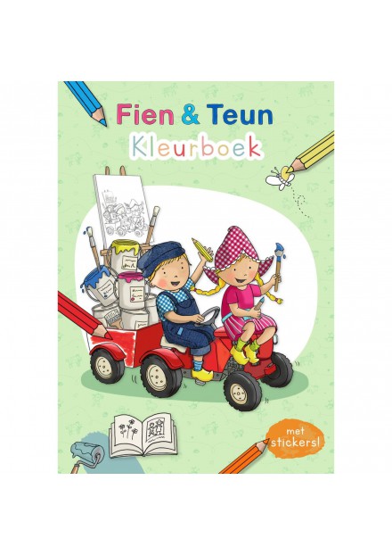 Fien & Teun Kleurboek