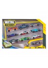 Zuru Metal Machines Diecast Auto's 10 Pack oranje