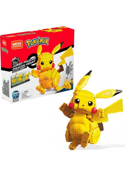 Mega Construx Pokémon Jumbo Pikachu Mega Construx Pokémon Jumbo Pikachu