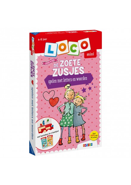 Loco Mini Zoete Zusjes Spelen Met Letters En Woorden