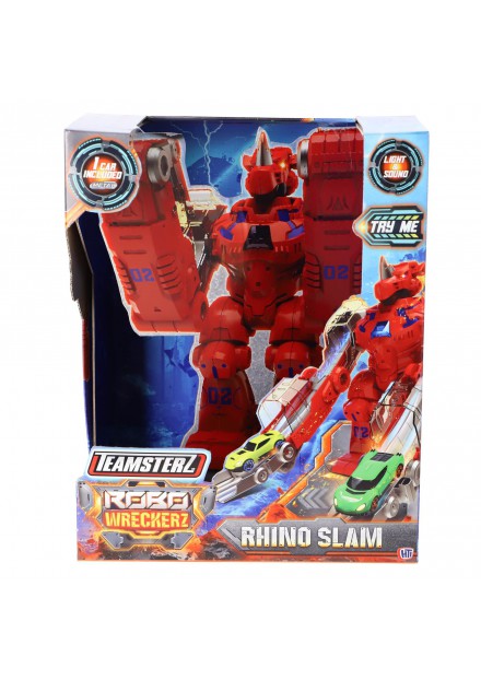 Robot dino auto lanceerder licht en geluid + 1 auto tekst... Robot dino auto lanceerder licht en geluid + 1 auto tekst...