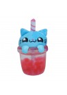 Pluche squishy poes blauw Pluche squishy poes blauw