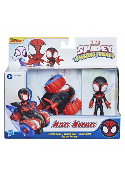 Spidey and friends Miles morales quad