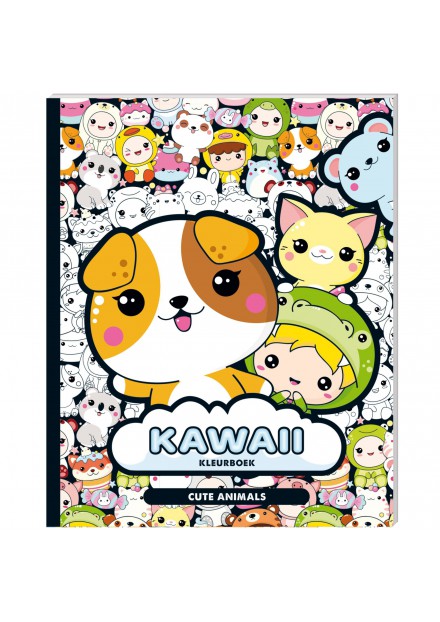 Kawaii Kleurboek Cute Animals