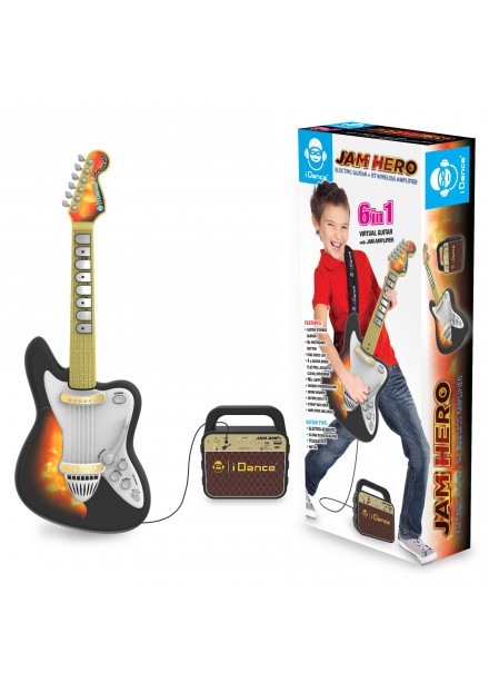 Idance electrische gitaar Jam Hero + versterker Idance electrische gitaar Jam Hero + versterker