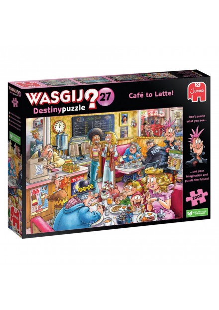 Puzzel Wasgij Destiny 27 koffieshop 1000 stukjes