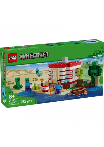 LEGO 21275 Minecraft Het TNT Junglehuis