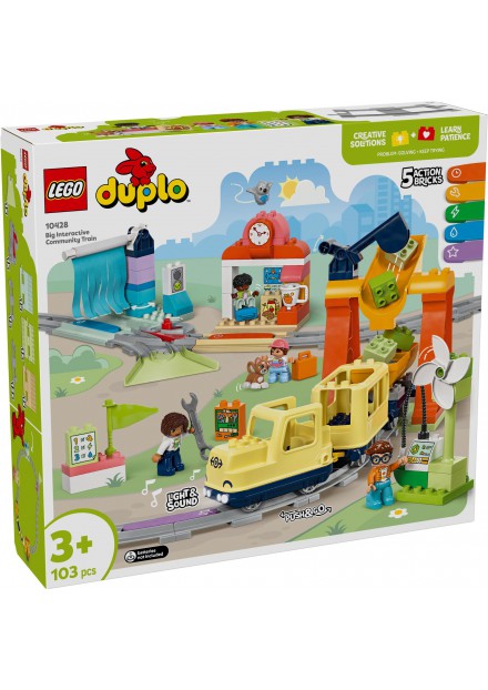 LEGO 10428 DUPLO Grote interactieve buurttrein LEGO 10428 DUPLO Grote interactieve buurttrein