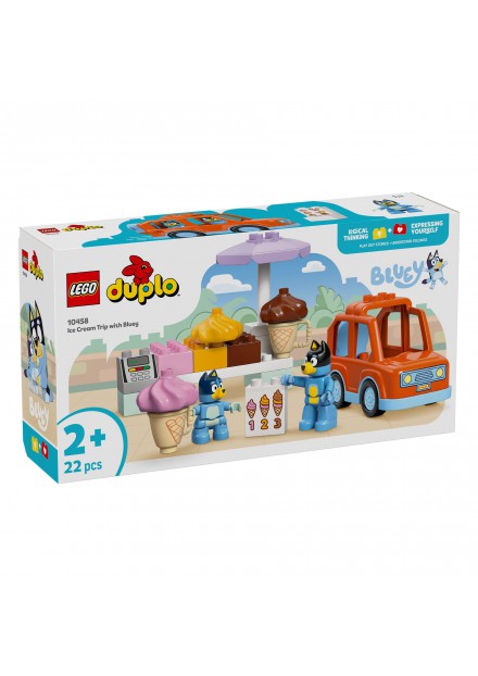 LEGO 10458 Duplo IJsje Halen Met Bluey LEGO 10458 Duplo IJsje Halen Met Bluey