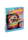 Sequin Art 20 x 25 cm 12 kleuren  hond