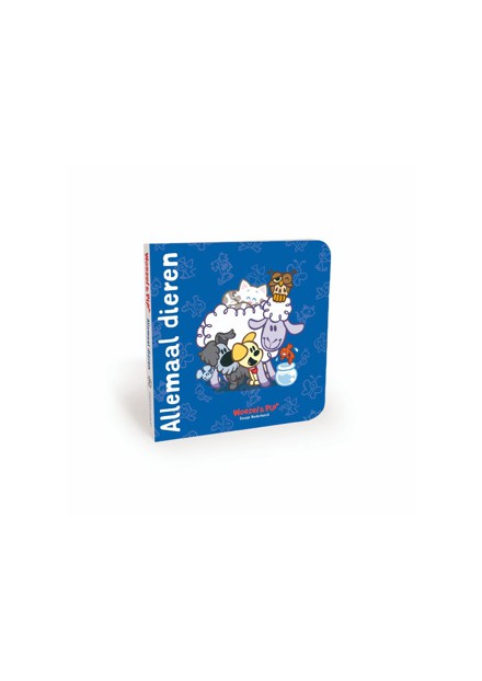 Boek Woezel & Pip Allemaal Dieren Karton Boek Woezel & Pip Allemaal Dieren Karton