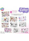 Tattoo set 10 Sheets rose