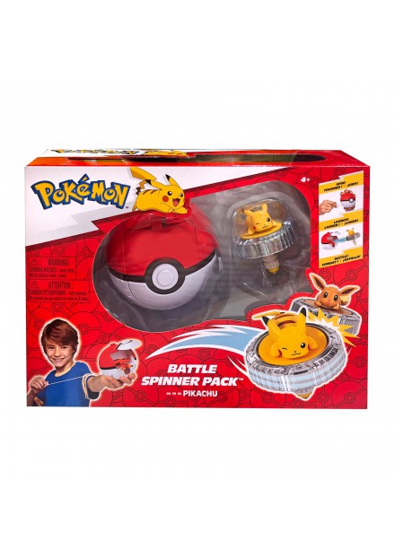 Battle Spinner - Single Pack Pikachu & Poke Bal