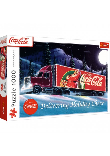 Puzzel Coca Cola Kersttruck 1000 stukjes
