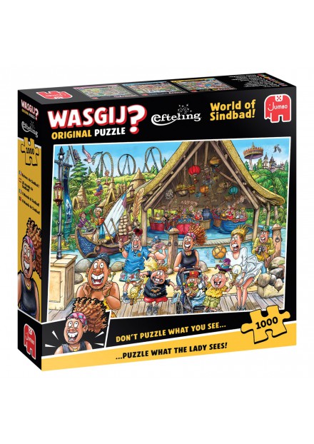 Wasgij Original puzzel Efteling - Wereld van Sindband! 1000 stukjes