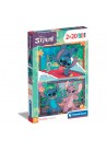 Clementoni Puzzel 2x20 Stukjes Stitch Disney