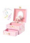 Muziekdoosje Unicorn met lade