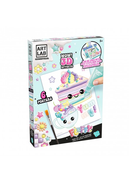 Fluffy schilder set Fluffy schilder set