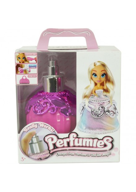 Parfum figuren  donker rose