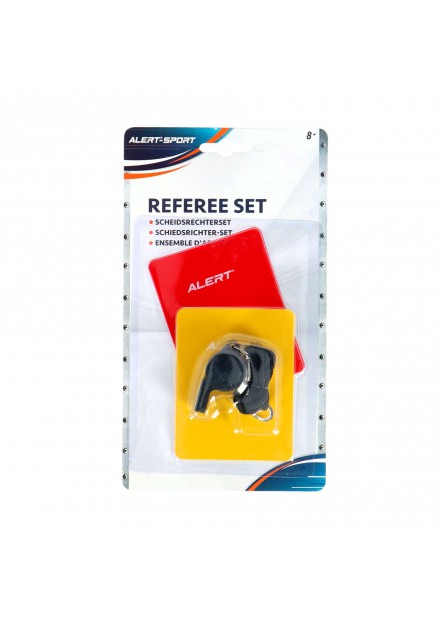 Scheidsrechters speelset met fluit Scheidsrechters speelset met fluit