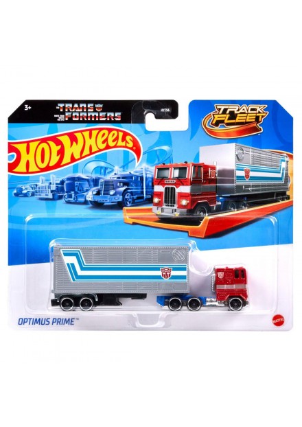 Hot Wheels hyt56 track fleet  optimus prime