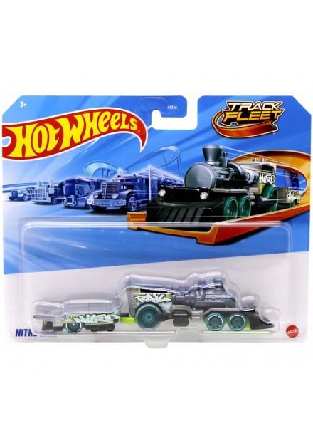 Hot Wheels hyt56 track fleet Nitro rail