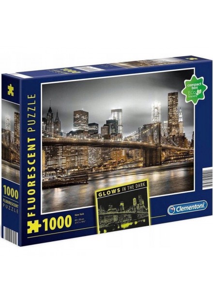 Clementoni Puzzel 1000 stukjes  tijger