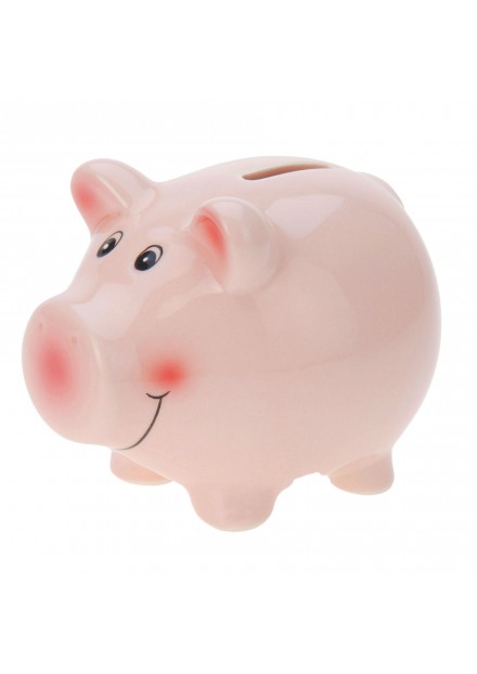 Spaarpot varken aardewerk 11,5 cm