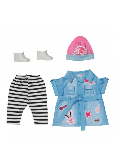 Kledingsset Happy Birthday Baby Born 43 cm Kledingsset Happy Birthday Baby Born 43 cm