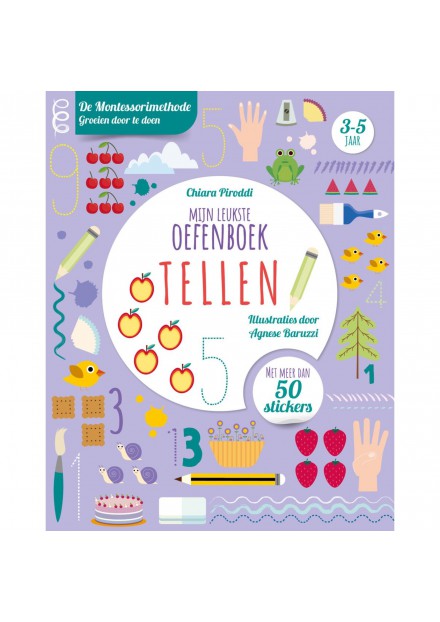 Boek Mijn Leukste Oefenboek Tellen 3-5 jaar