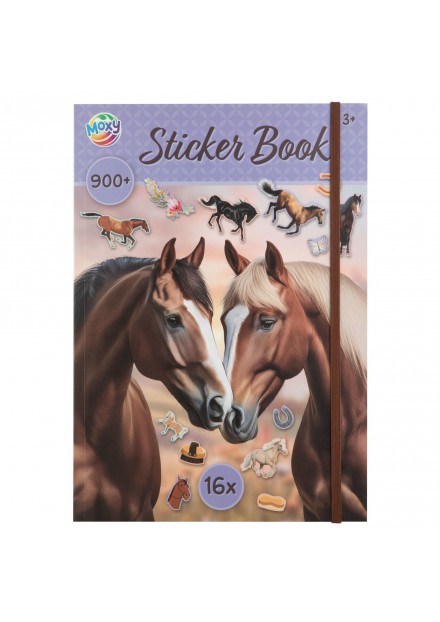 Stickerboek A4 Horse collection 16 pagina's en 900 + stickers