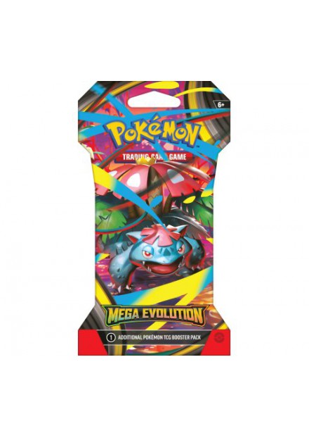 Pokemon - Mega Evolution Sleeved Booster Pokemon - Mega Evolution Sleeved Booster