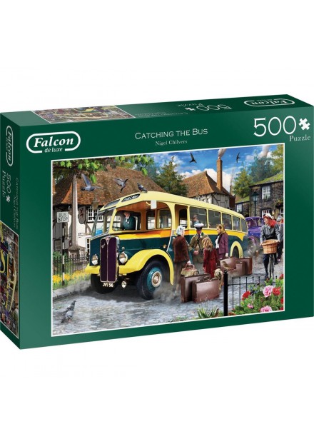 Falcon Puzzel 500 stukjes Catching the Bus