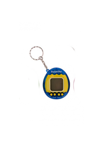 ELEKTRONISCH DIERTJE BLAUW / GEEL
