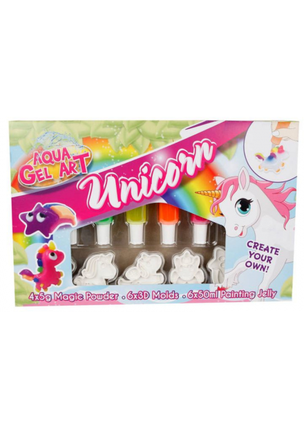 Eenhoorn 3D Aqua Gel Figuren Maken Set
