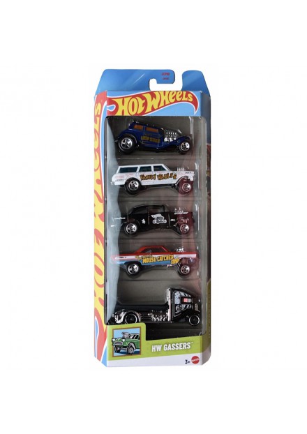 Hot Wheels Auto Diecast 5-Pack  Gassers JBJ 84