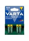 Batterijen AAA 4 Stuks Varta Oplaadbaar