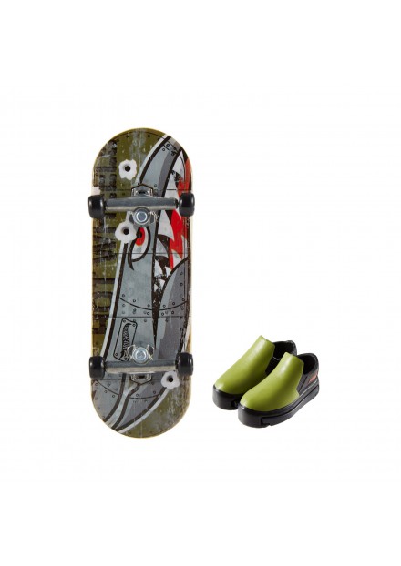 Hot Wheels Skate Fingerboard + Schoen  Shredator Hot Wheels Skate Fingerboard + Schoen  Shredator