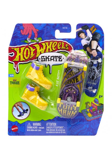 Hot Wheels Skate Fingerboard + Schoen  Alil batty Hot Wheels Skate Fingerboard + Schoen  Alil batty
